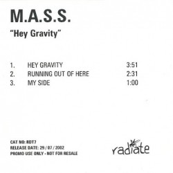 M.A.S.S. (3) Hey Gravity CD