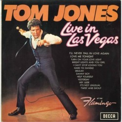 Tom Jones Live In Las Vegas LP