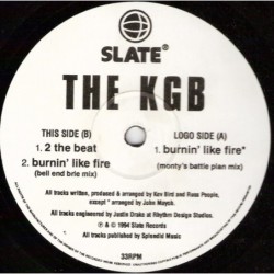 KGB Burnin' Like Fire 12"