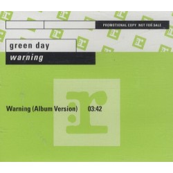 Green Day Warning CD